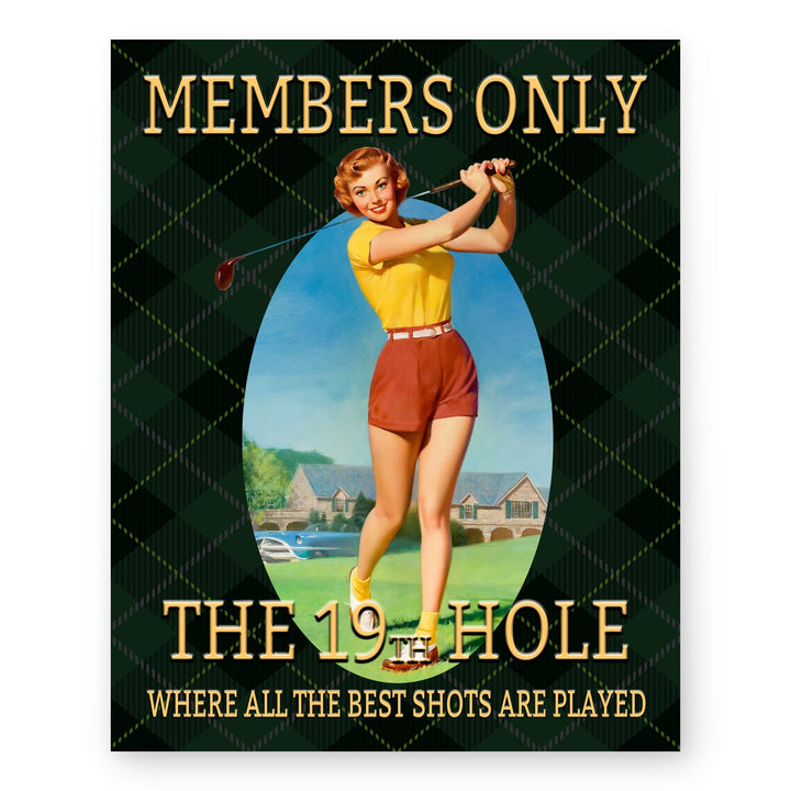 Club House Decor &amp; Bar Decor Great Gift Funny Wall Art