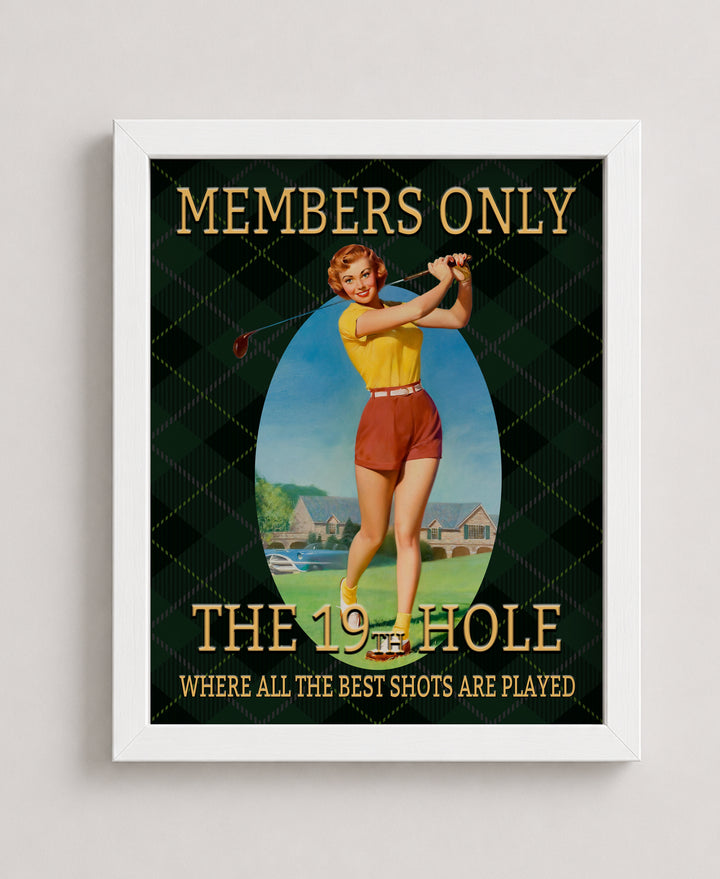Club House Decor &amp; Bar Decor Great Gift Funny Wall Art