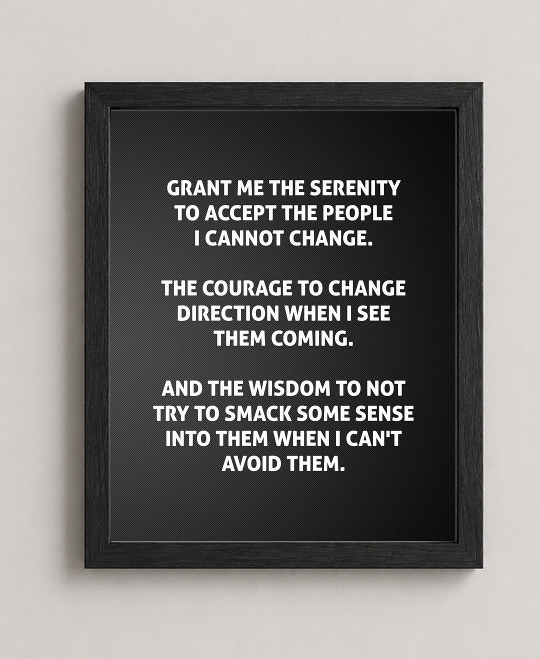 Grant Me the Serenity Christian Wall Art