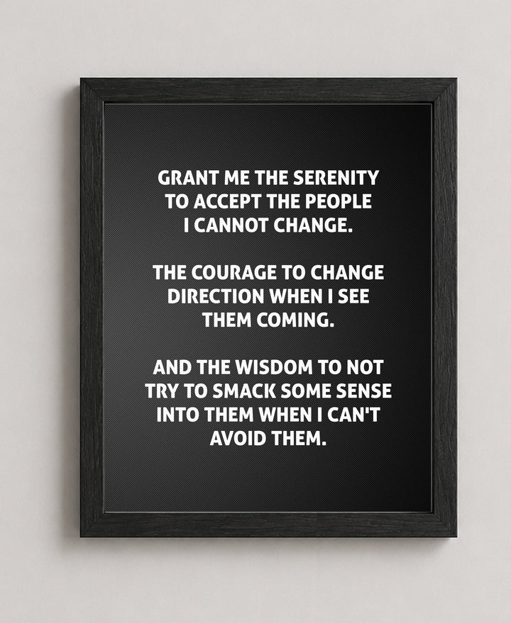 Grant Me the Serenity Christian Wall Art