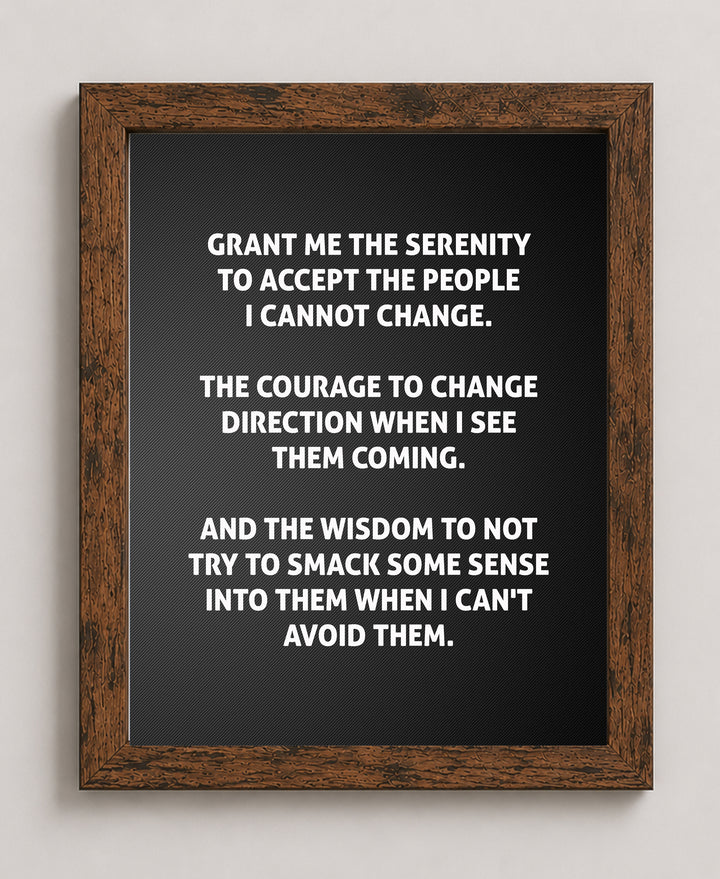Grant Me the Serenity Christian Wall Art