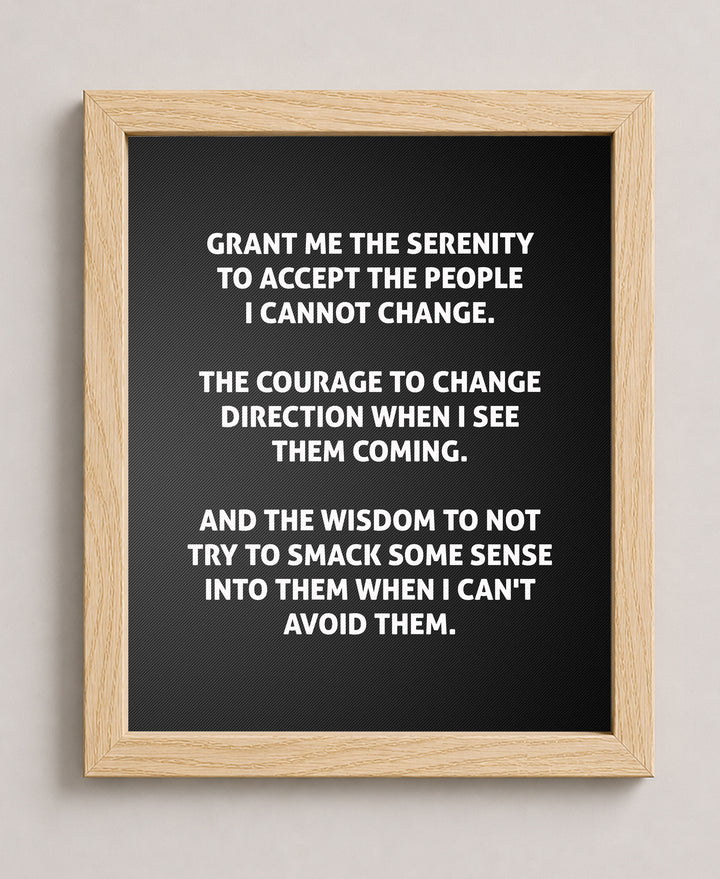 Grant Me the Serenity Christian Wall Art