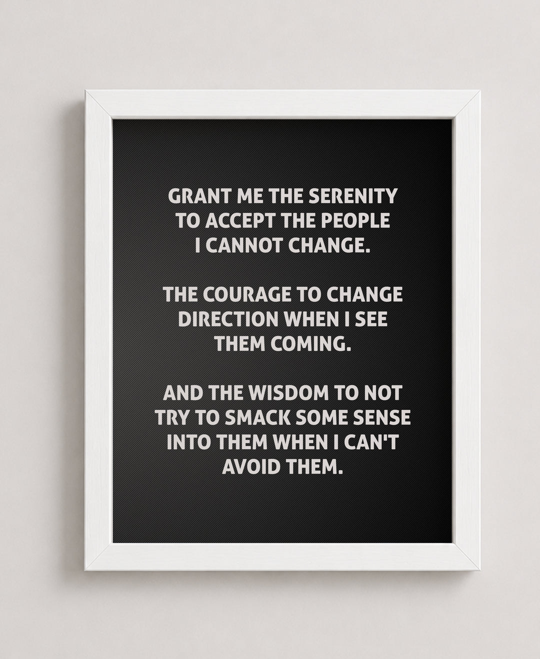 Grant Me the Serenity Christian Wall Art