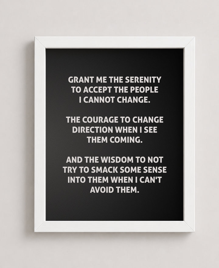 Grant Me the Serenity Christian Wall Art