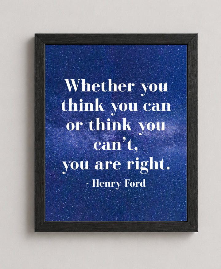 Starry Night Motivational Wall Art For Living Room Inspirational Wall Art