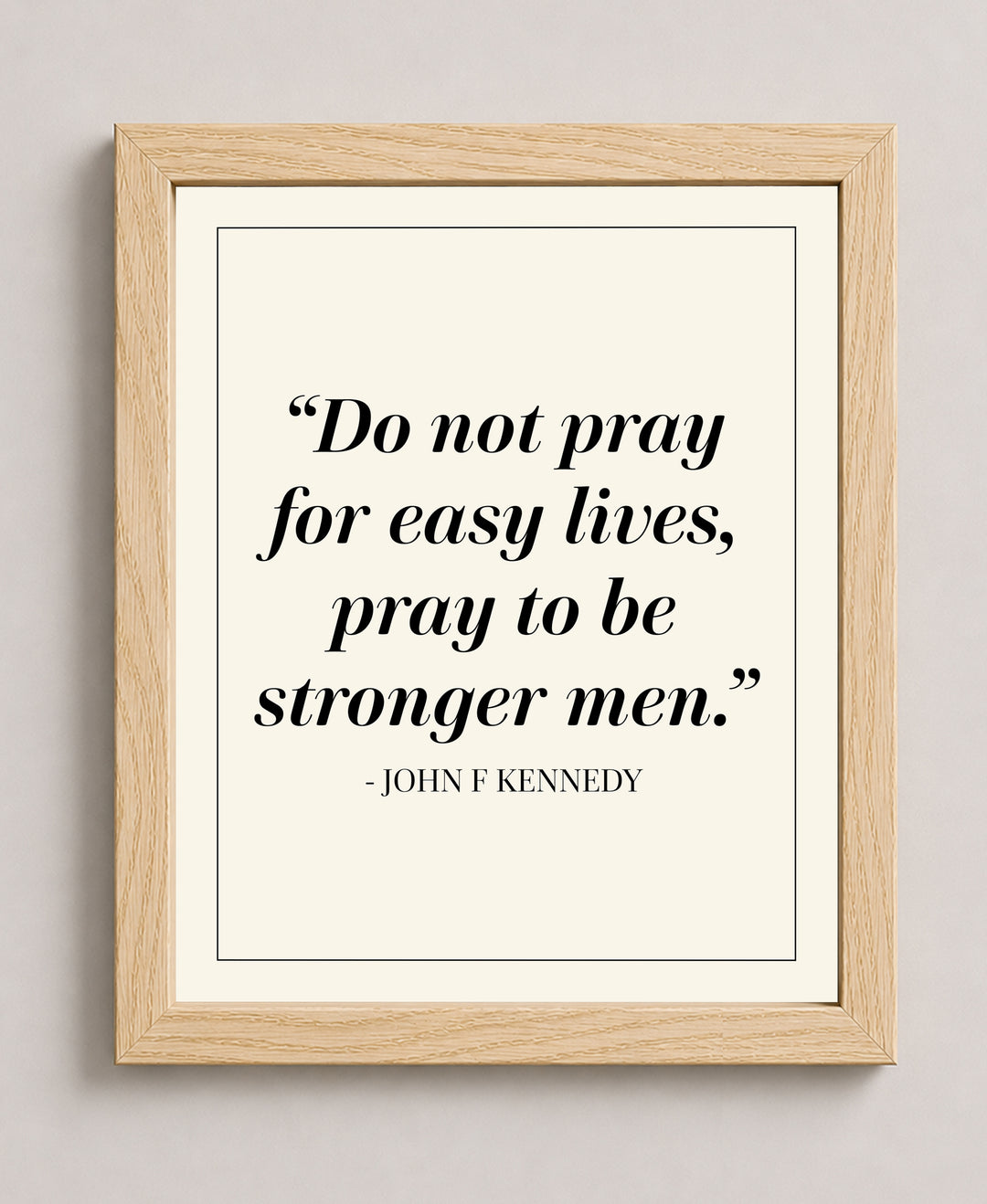 John F Kennedy &
