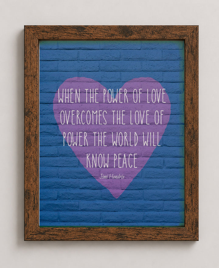 Knowledge Speaks, But Wisdom Listens Inspirational Wall Art