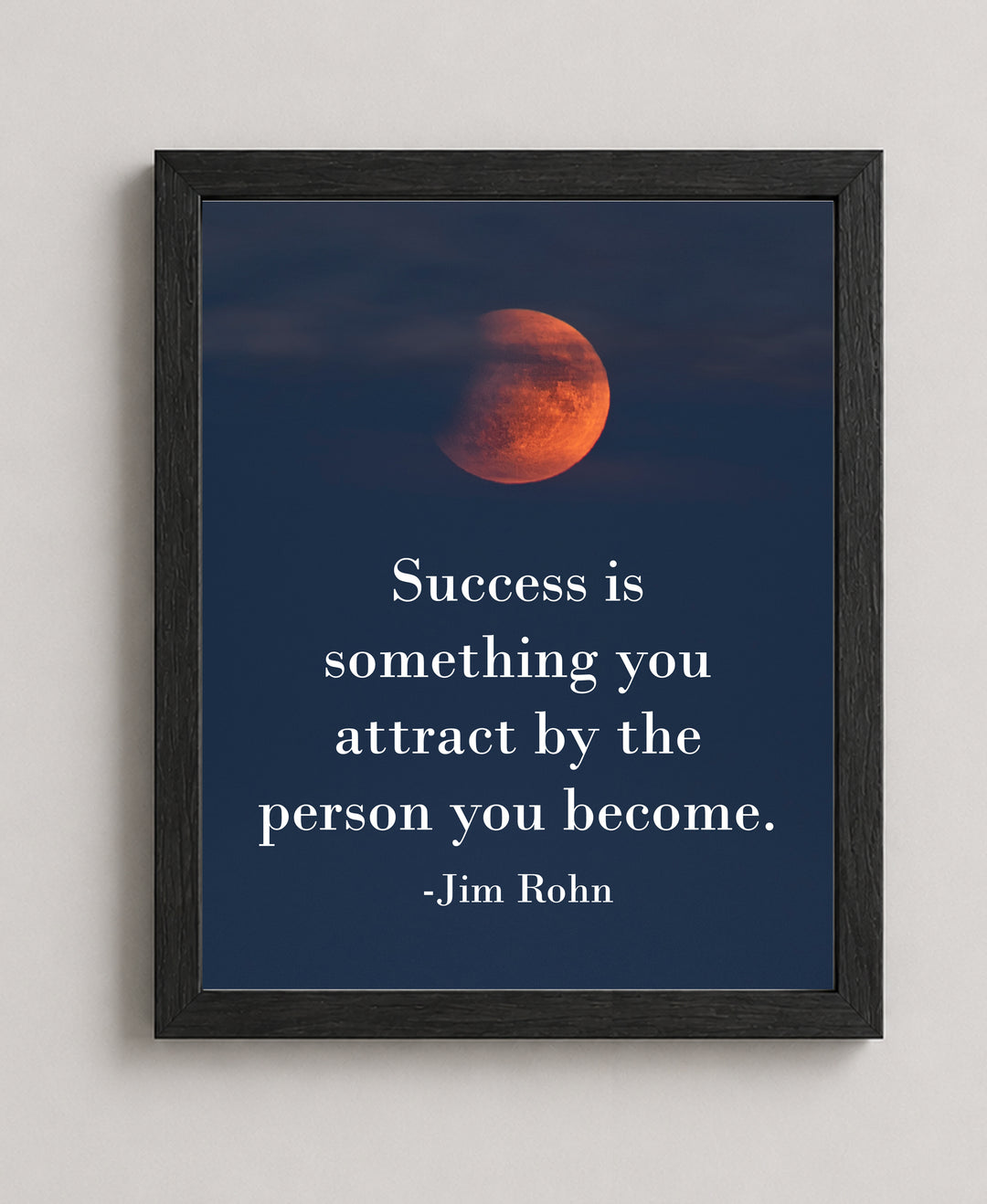 Success Is Something You Attract Inspirational Wall Art
