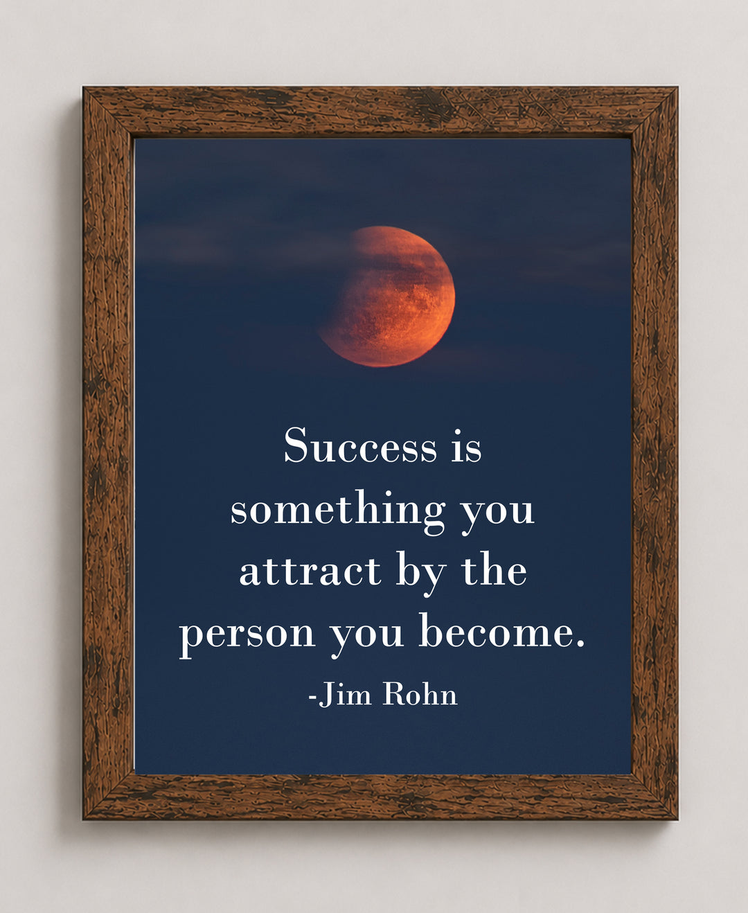 Success Is Something You Attract Inspirational Wall Art