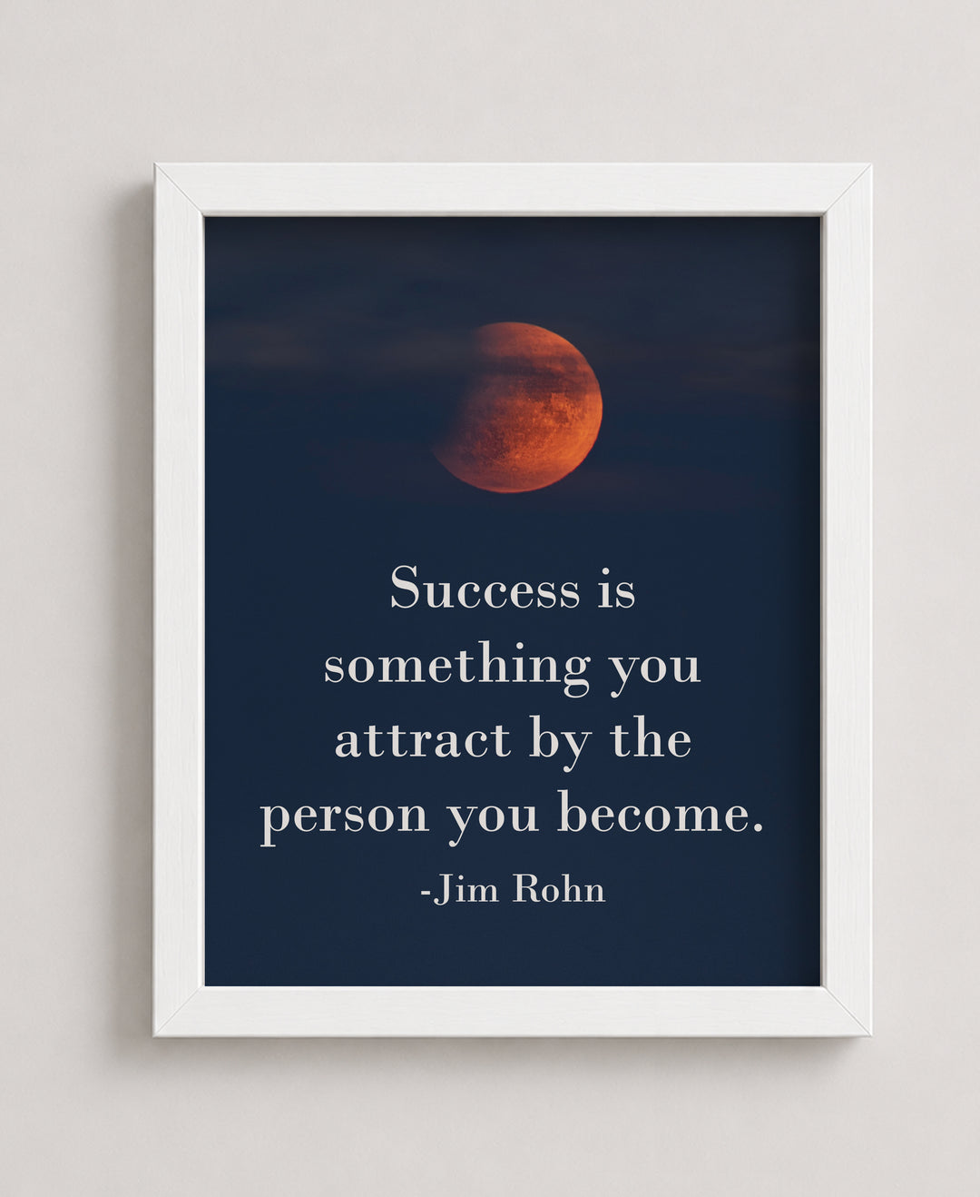 Success Is Something You Attract Inspirational Wall Art