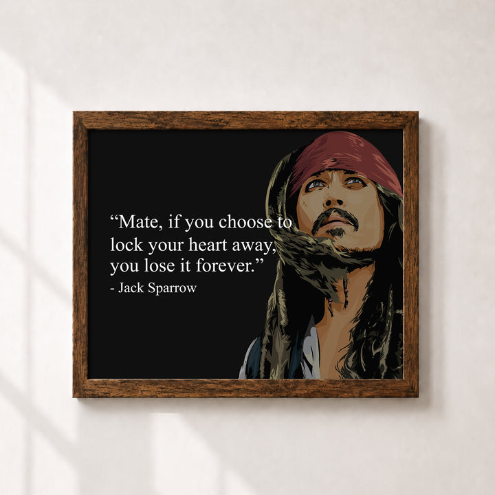 Funny Pirate Wall Art