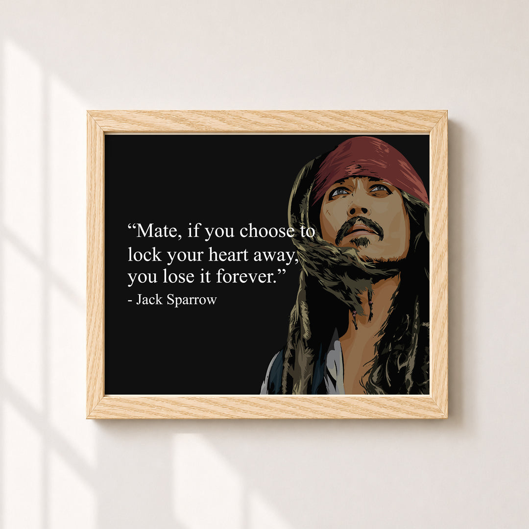 Funny Pirate Wall Art