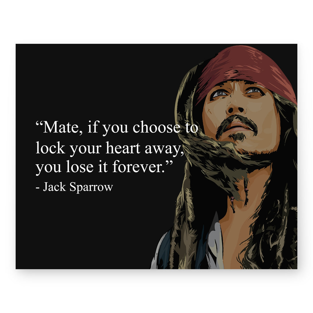 Funny Pirate Wall Art