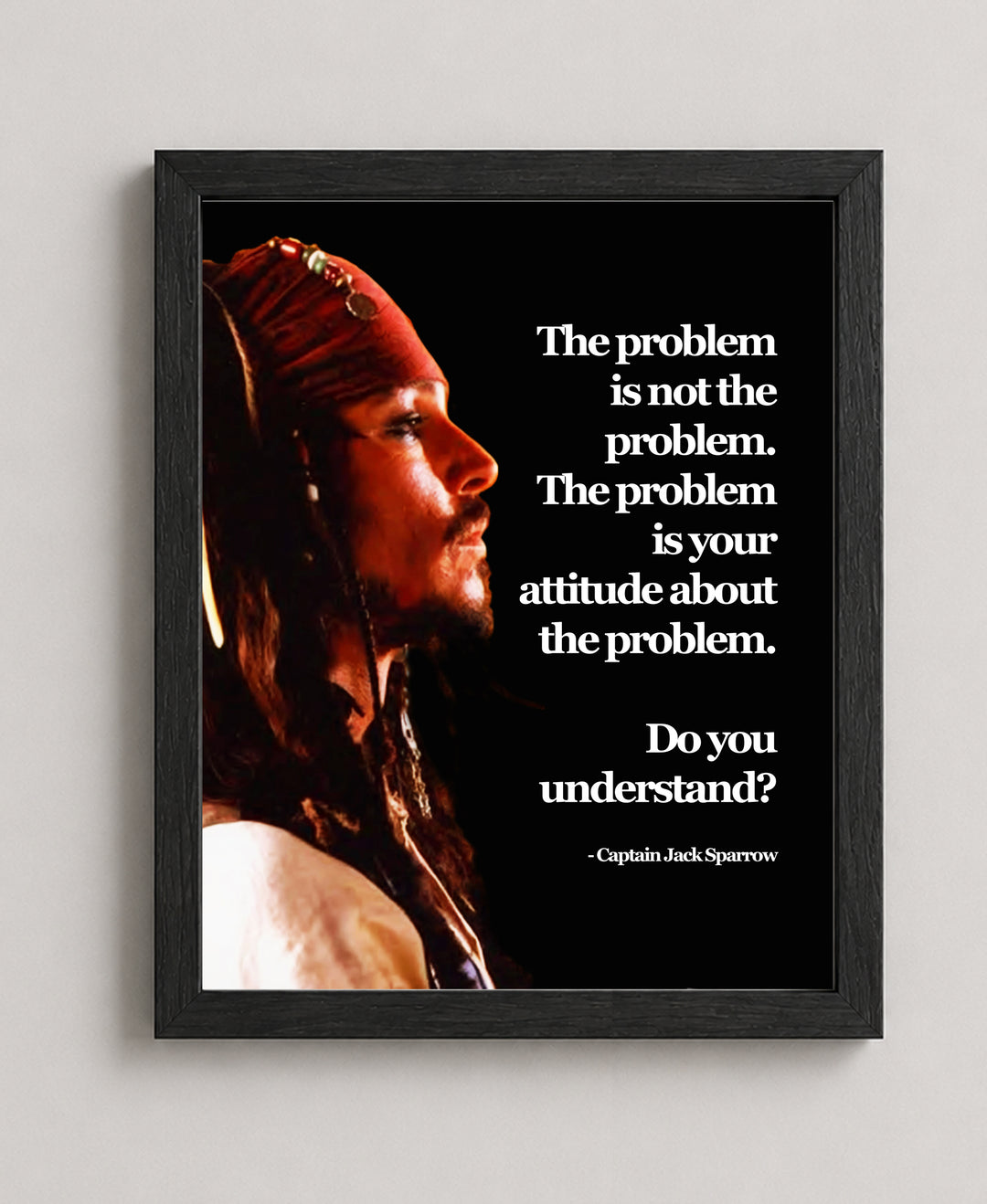 Fun Gift for Pirates of the Caribbean Fans Funny Wall Art