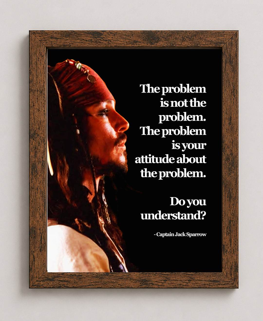 Fun Gift for Pirates of the Caribbean Fans Funny Wall Art