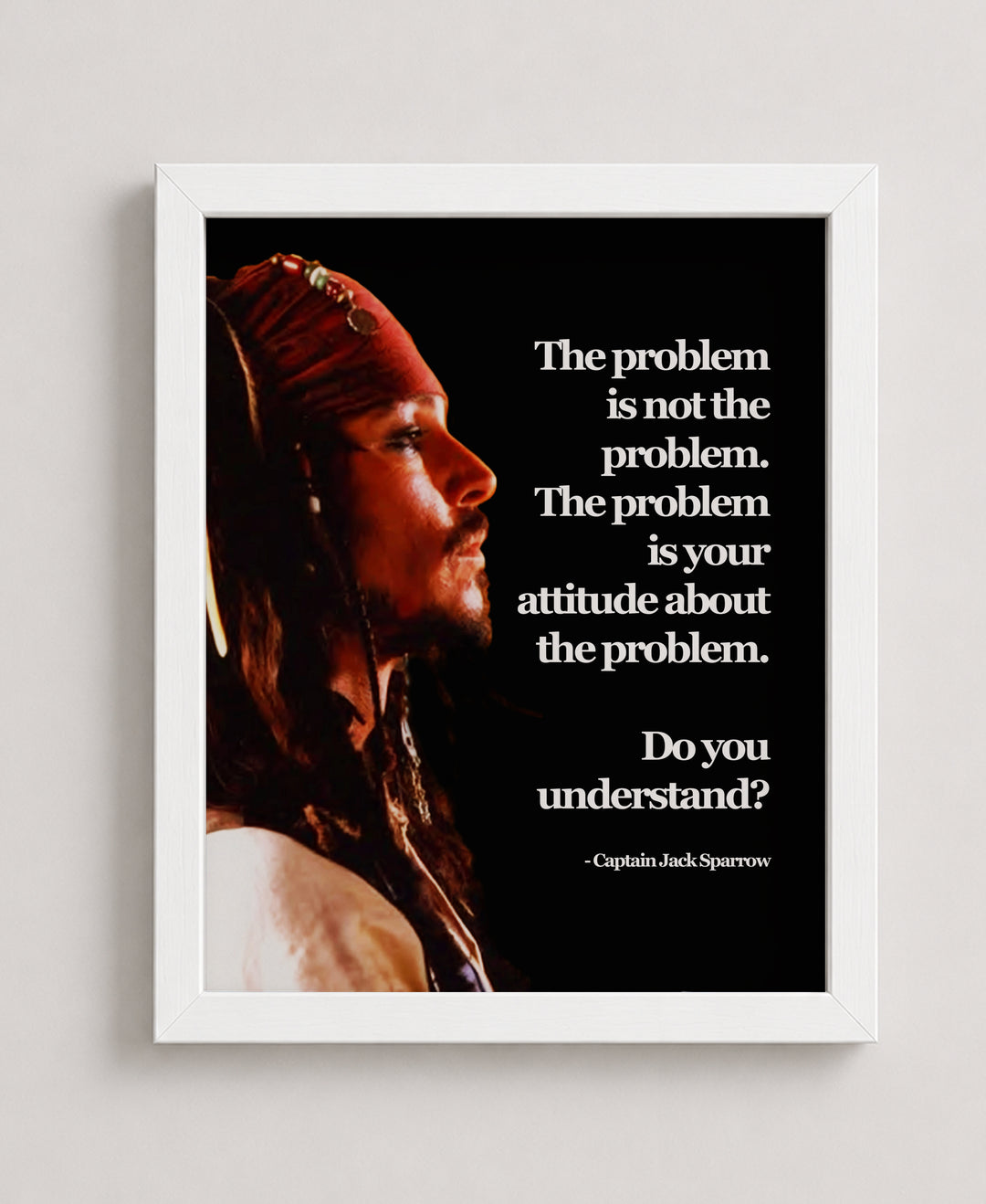 Fun Gift for Pirates of the Caribbean Fans Funny Wall Art