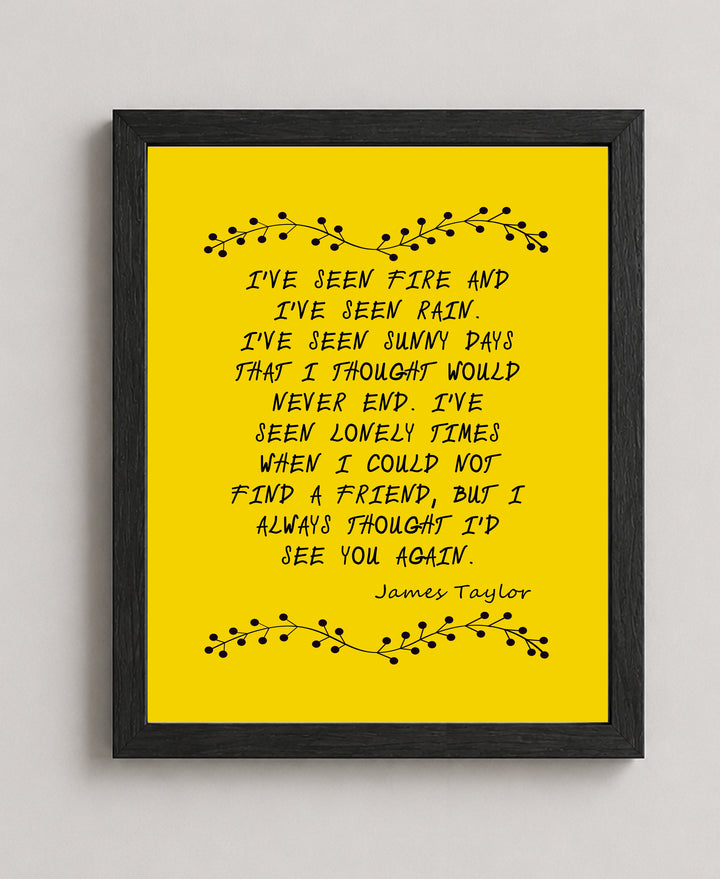 Retro Rock Music Wall Art