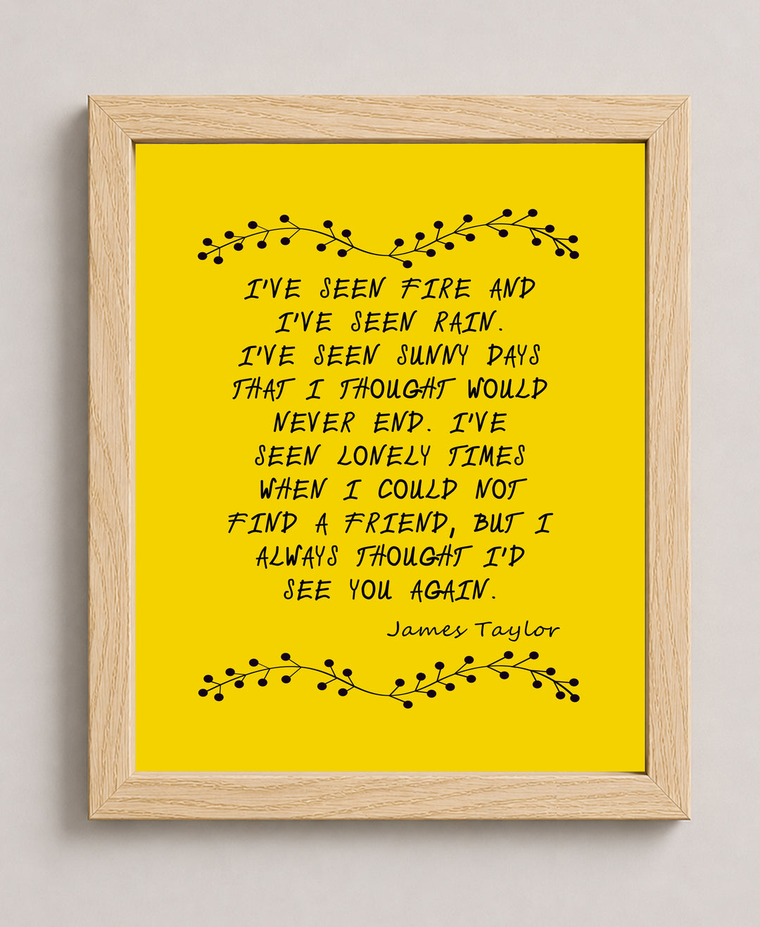 Retro Rock Music Wall Art