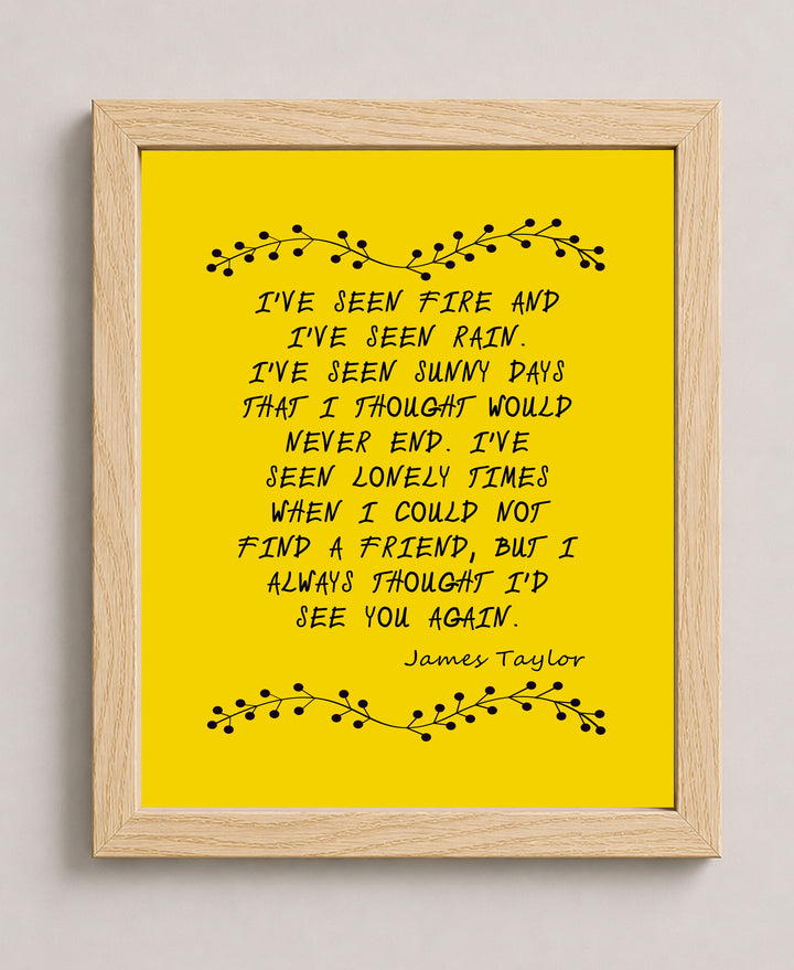 Retro Rock Music Wall Art