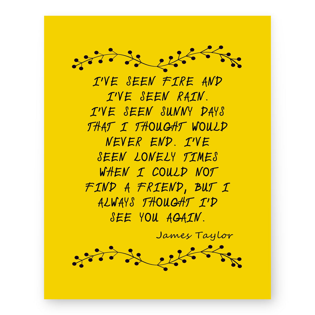 Retro Rock Music Wall Art