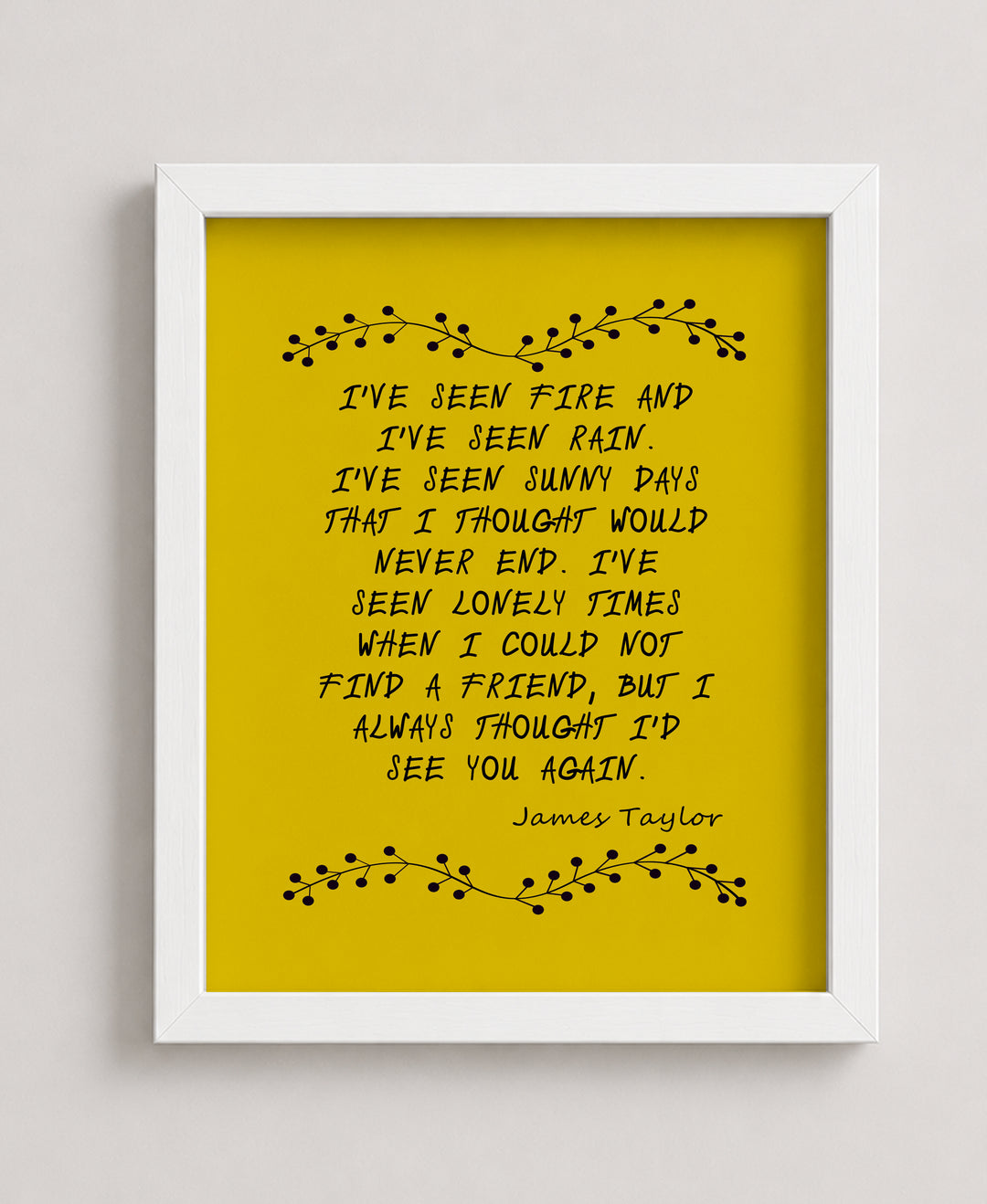 Retro Rock Music Wall Art