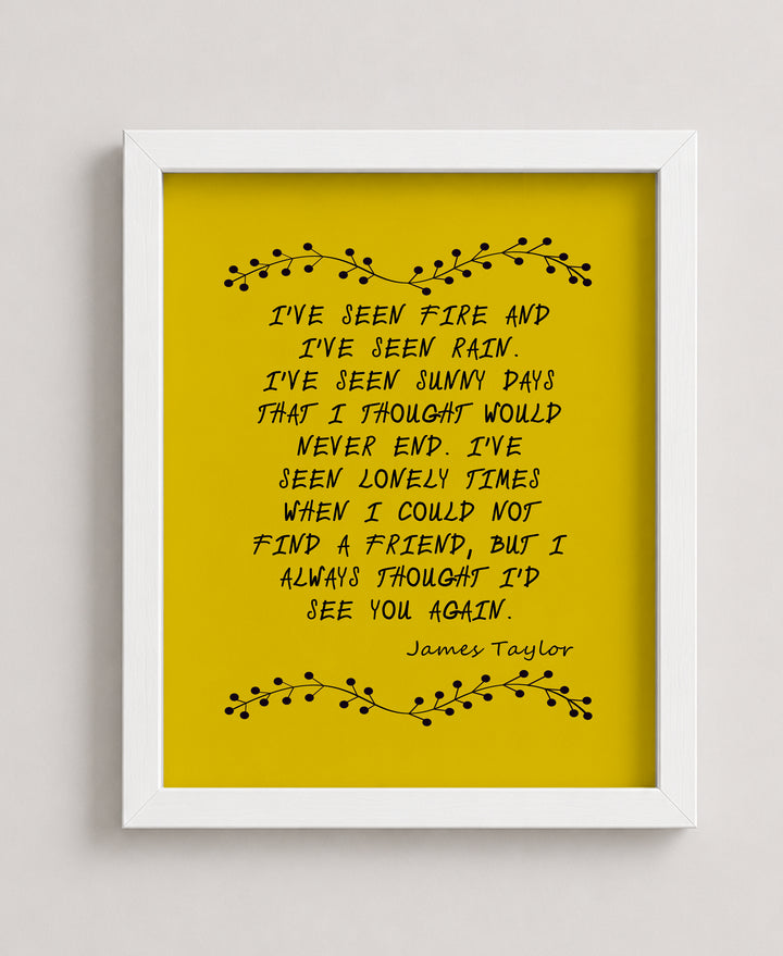 Retro Rock Music Wall Art