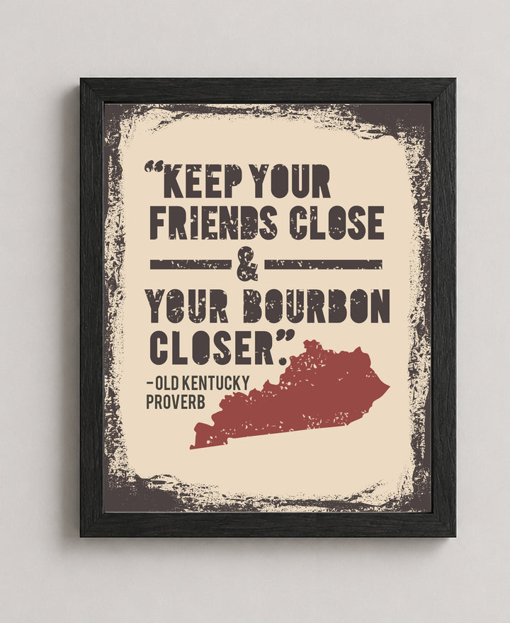 Old Kentucky Proverb Bible Verse Wall Art