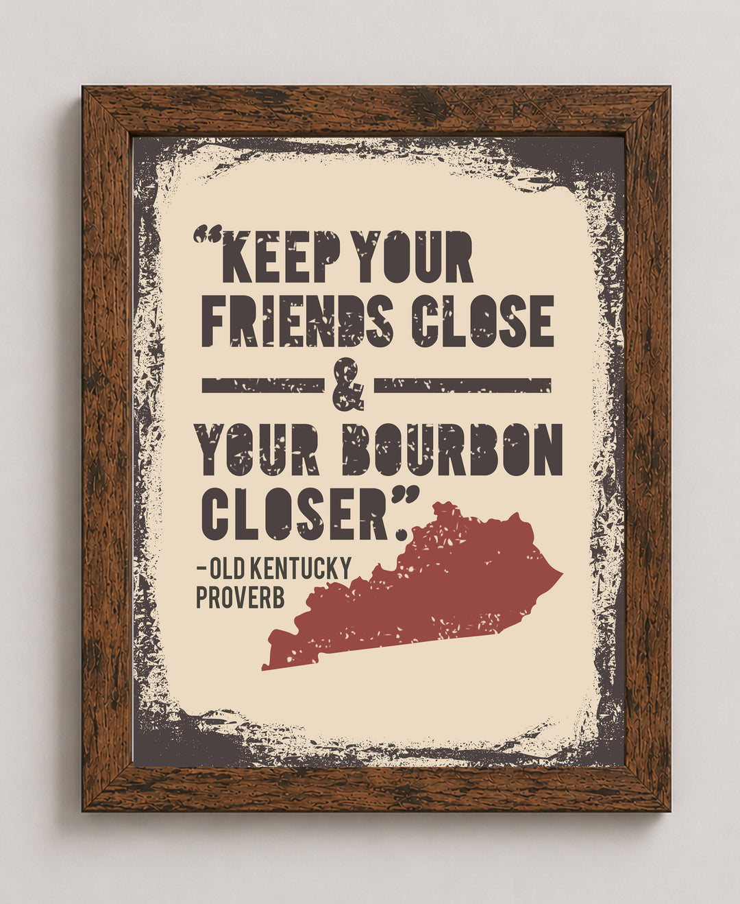 Old Kentucky Proverb Bible Verse Wall Art