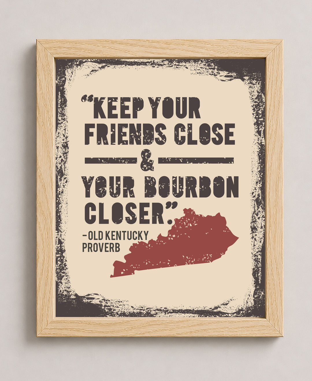 Old Kentucky Proverb Bible Verse Wall Art