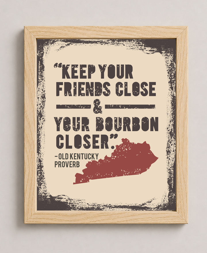 Old Kentucky Proverb Bible Verse Wall Art