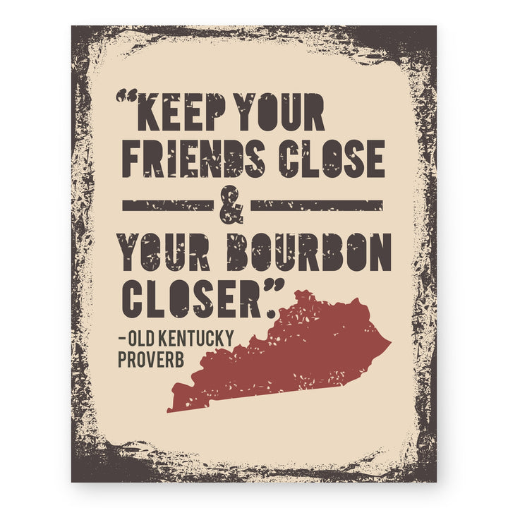 Old Kentucky Proverb Bible Verse Wall Art
