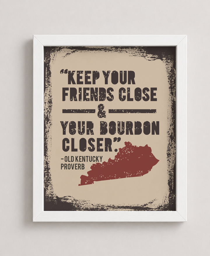 Old Kentucky Proverb Bible Verse Wall Art