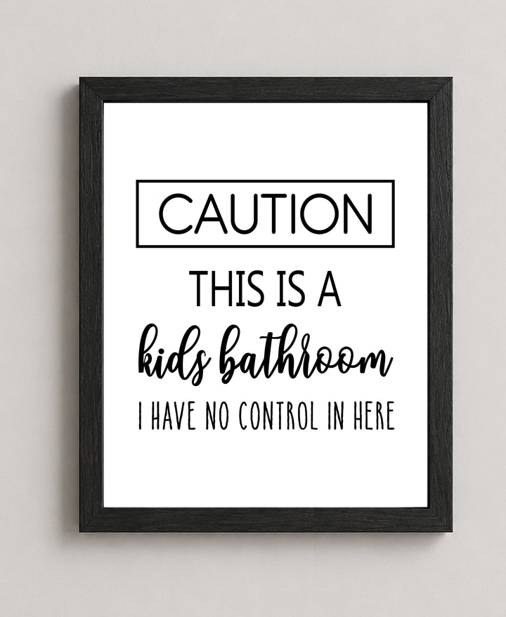 Funny Humorous Sarcastic Wall Decor for Kids&