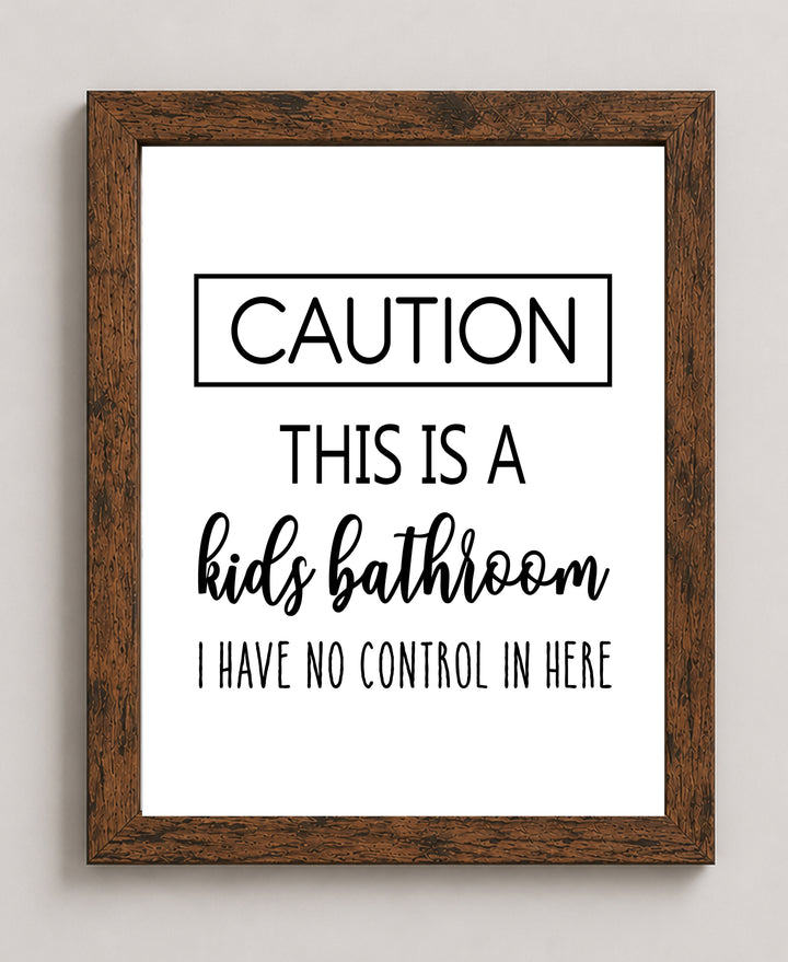Funny Humorous Sarcastic Wall Decor for Kids&