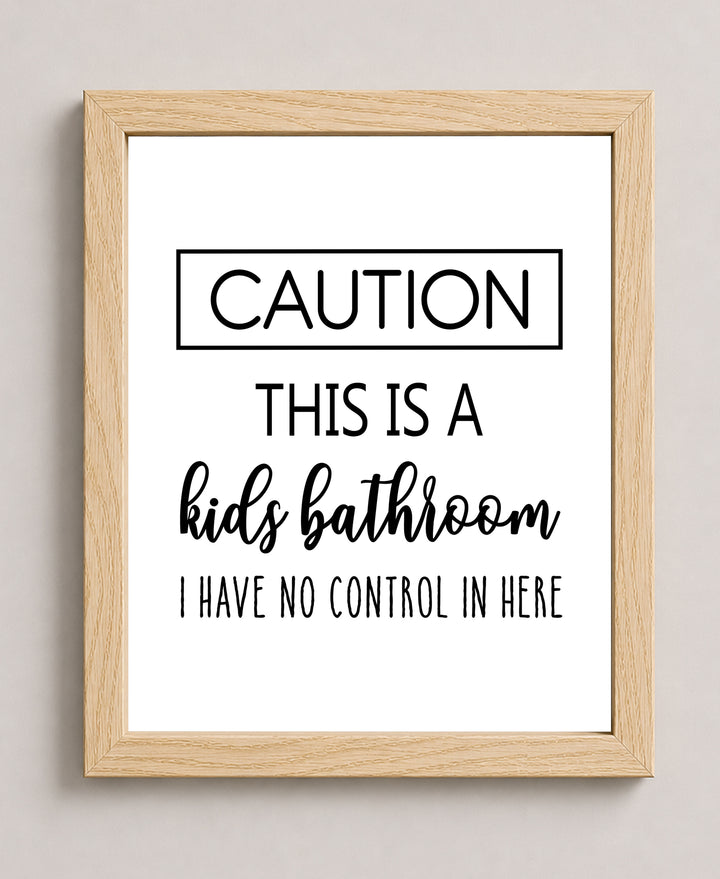 Funny Humorous Sarcastic Wall Decor for Kids&
