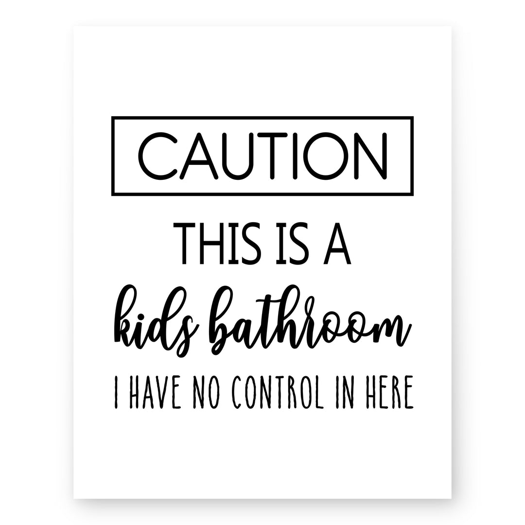 Funny Humorous Sarcastic Wall Decor for Kids&