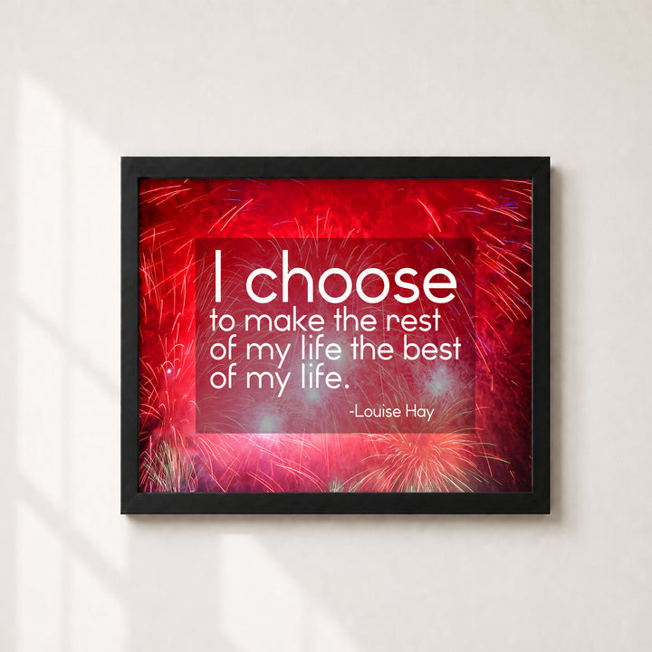 Affirmations Inspirational Wall Art