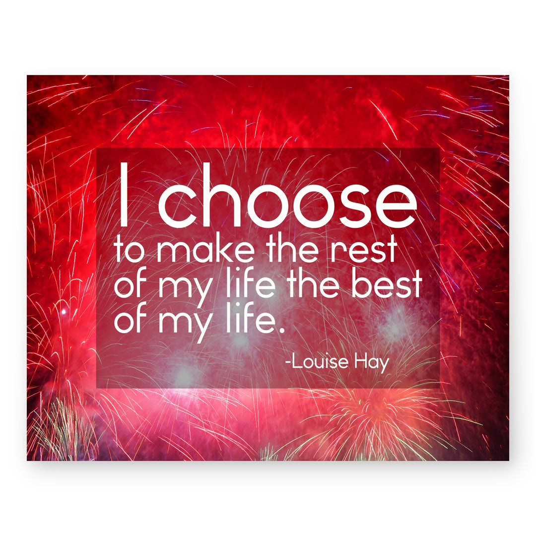 Affirmations Inspirational Wall Art