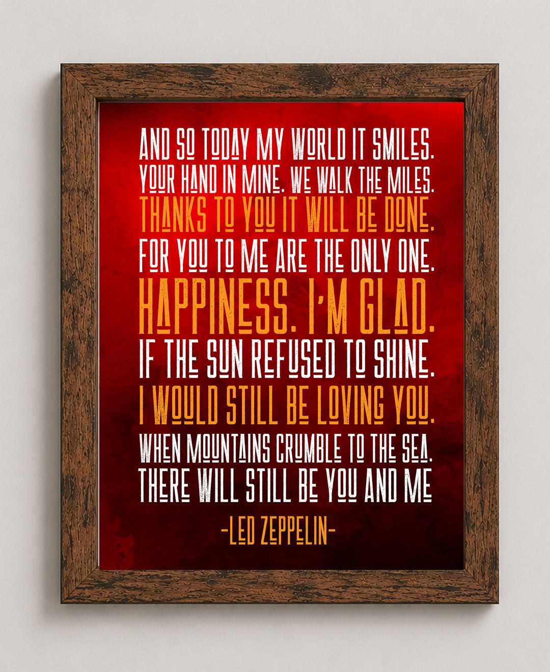 Retro Rock Band Vintage Music Wall Art