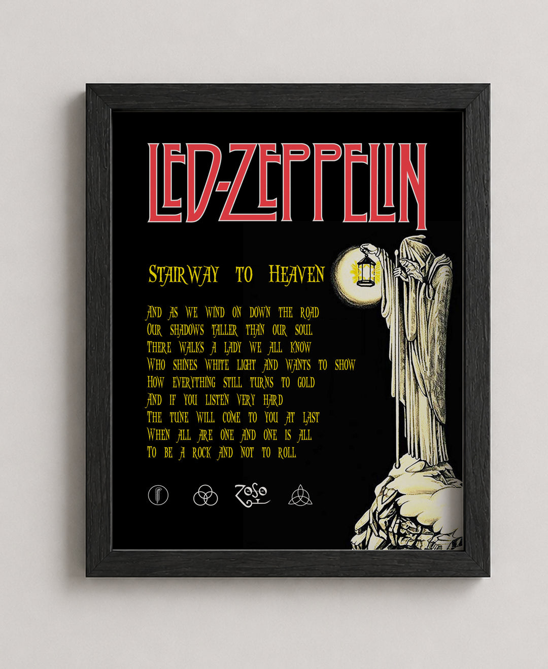 Stairway To Heaven Music Wall Art