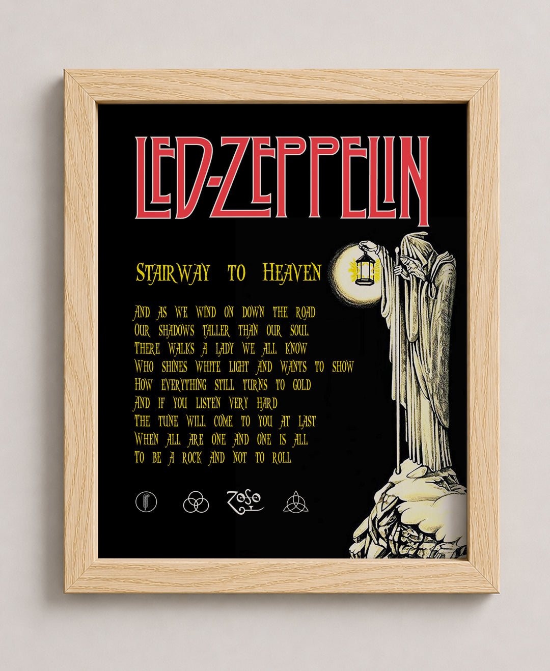 Stairway To Heaven Music Wall Art