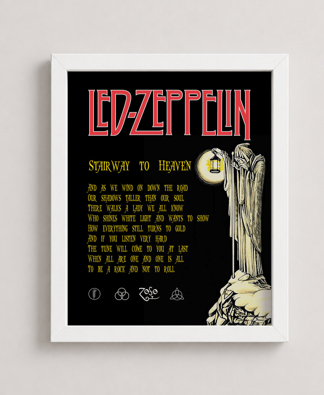 Stairway To Heaven Music Wall Art