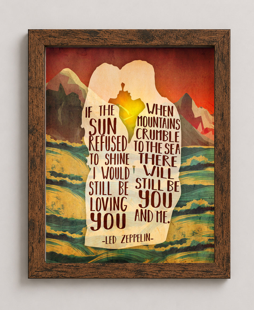 Still Be Loving You Lyrics Vintage Rock Music Wall Art