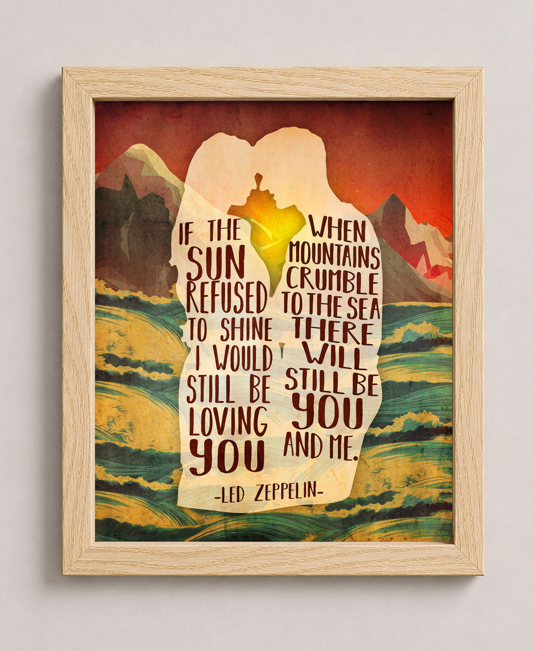 Still Be Loving You Lyrics Vintage Rock Music Wall Art