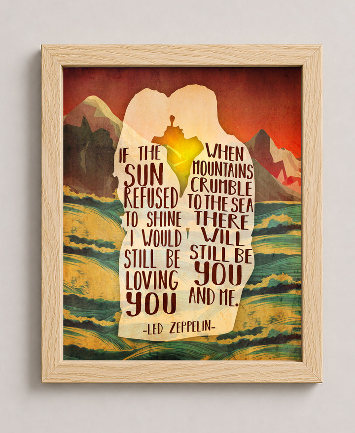 Still Be Loving You Lyrics Vintage Rock Music Wall Art