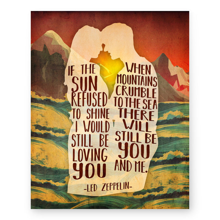 Still Be Loving You Lyrics Vintage Rock Music Wall Art