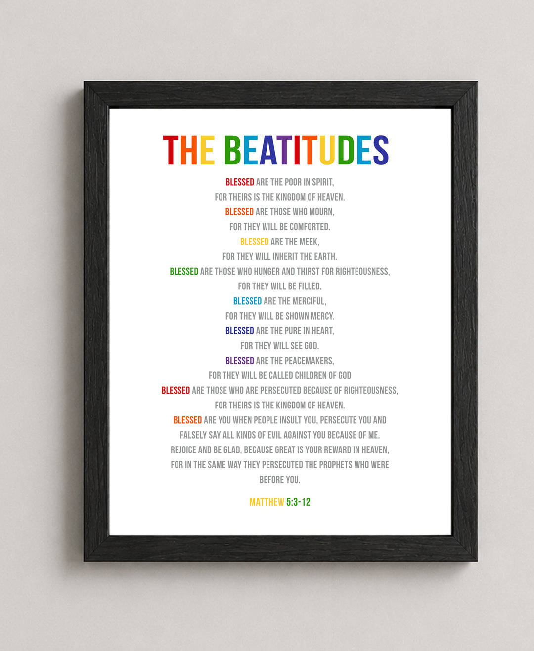 Matt Bea Inspirational Wall Art