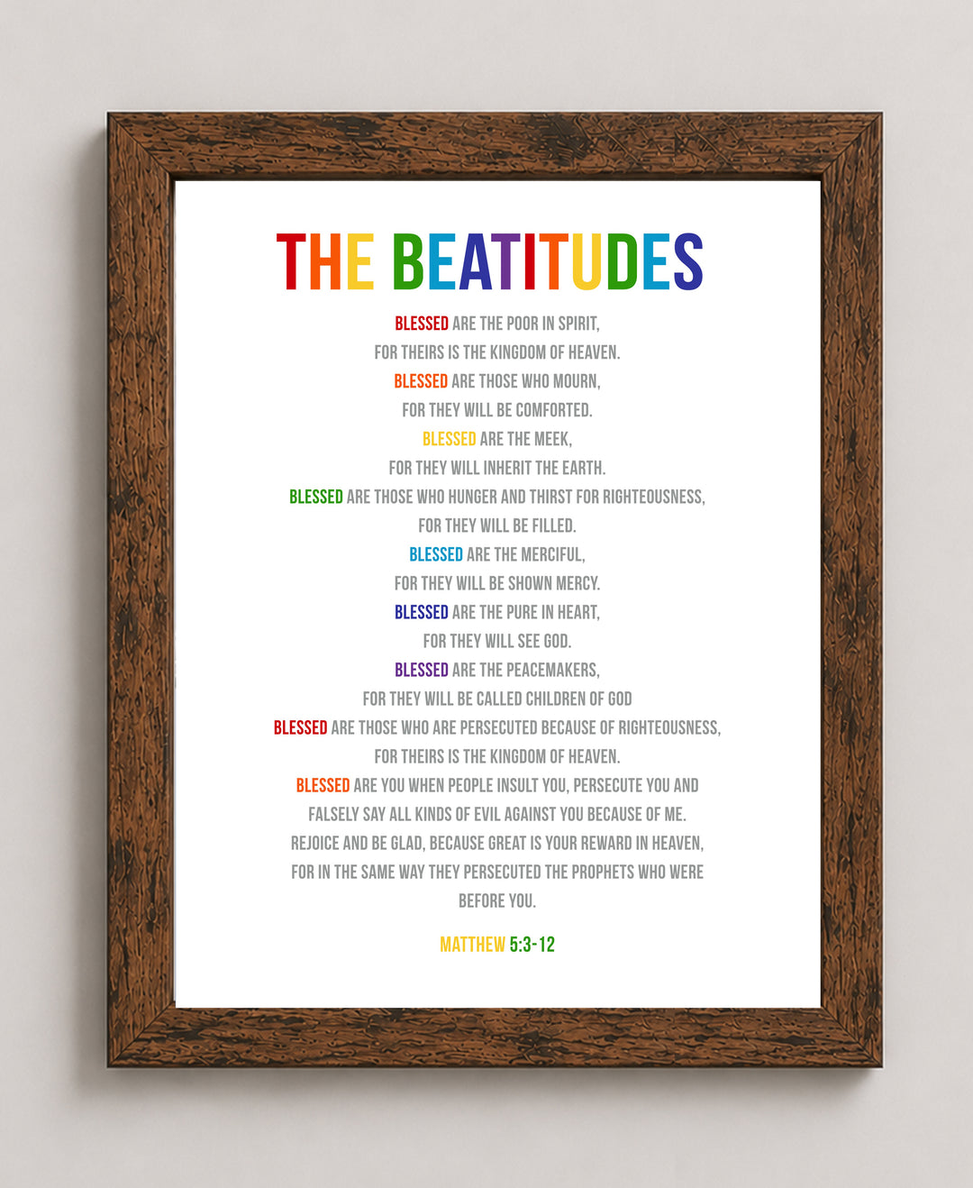 Matt Bea Inspirational Wall Art