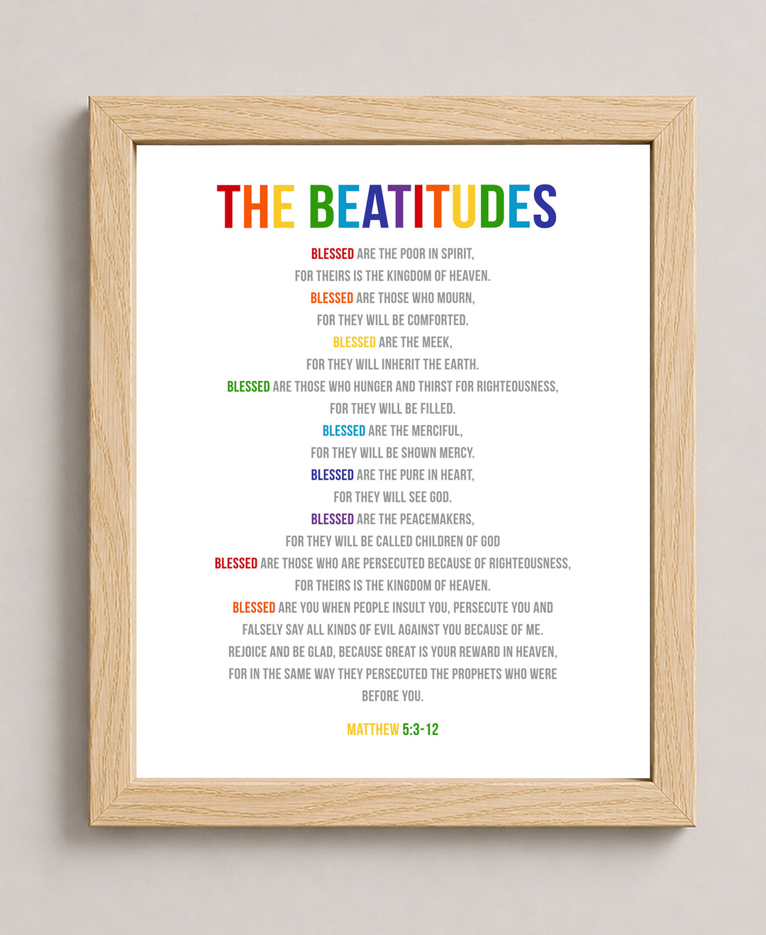 Matt Bea Inspirational Wall Art
