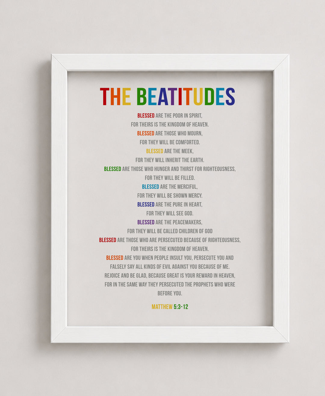 Matt Bea Inspirational Wall Art